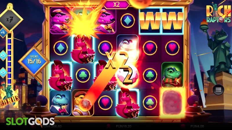 Rich Raptors Slot - Screenshot 3