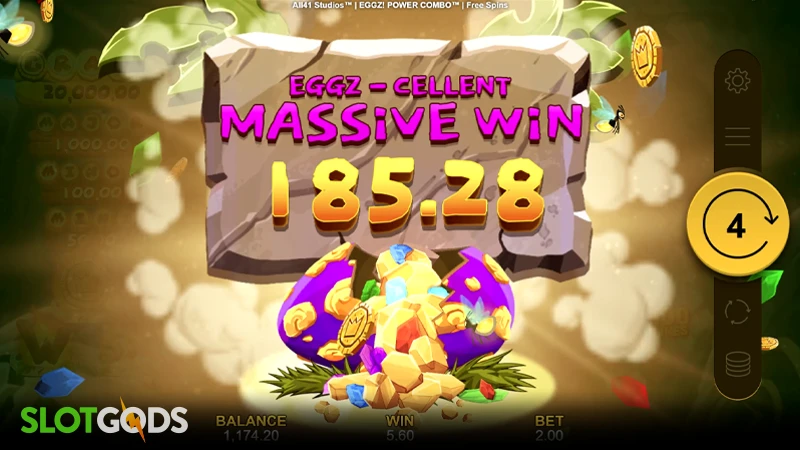 Eggz! Power Combo Slot - Screenshot 4