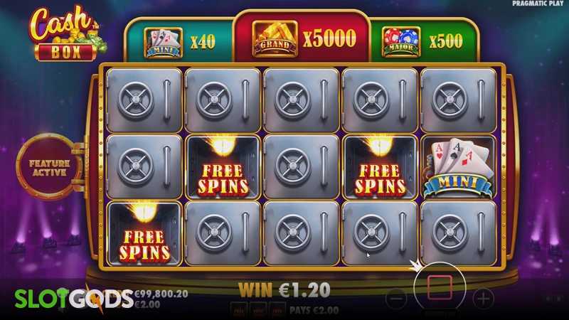 Cash Box Slot - Screenshot 2