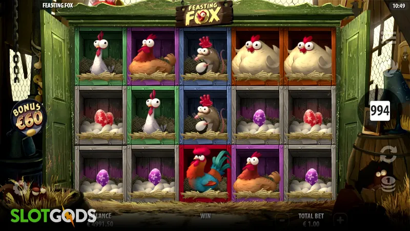 Feasting Fox Slot - Screenshot 