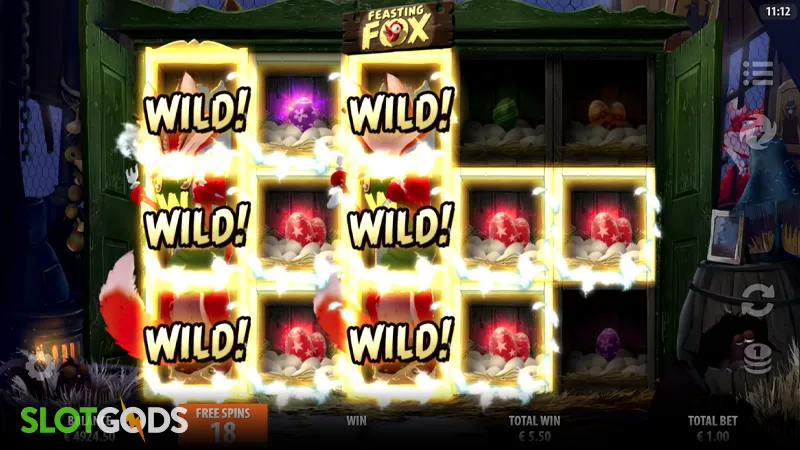 Feasting Fox Slot - Screenshot 2