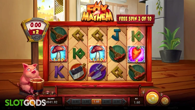 Fox Mayhem Slot - Screenshot 2