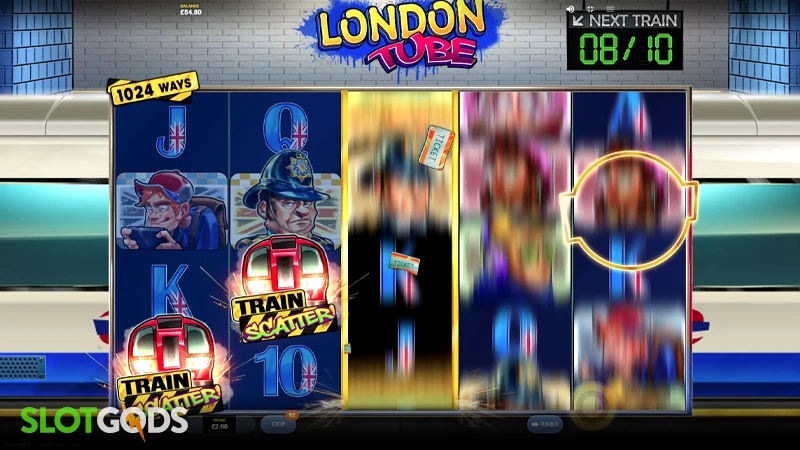 London Tube Slot - Screenshot 2