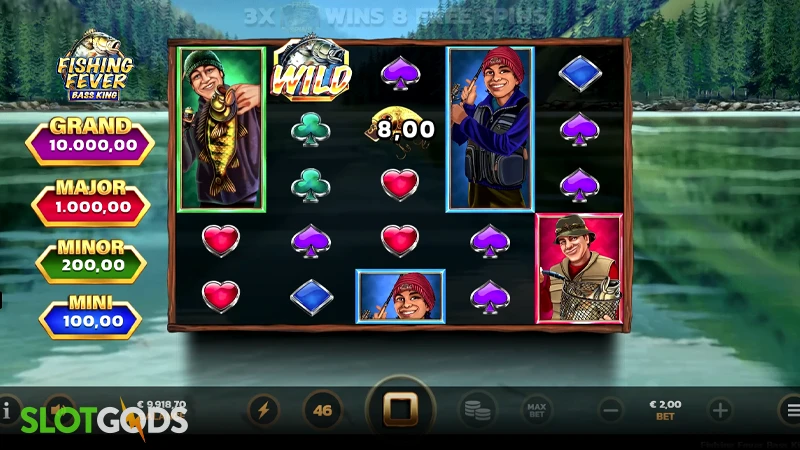 Fishing Fever Bass King Slot - Screenshot 