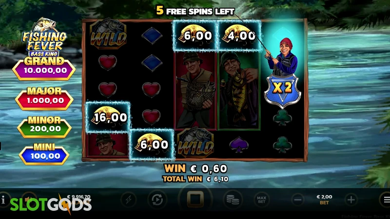 Fishing Fever Bass King Slot - Screenshot 2