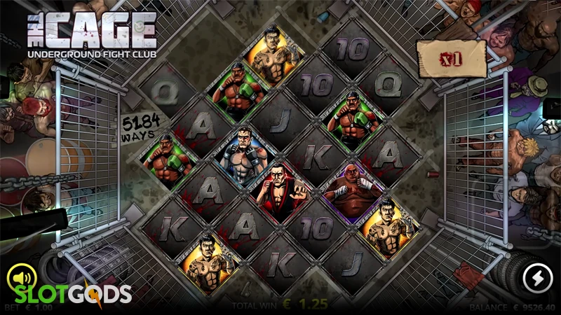 The Cage Slot - Screenshot 