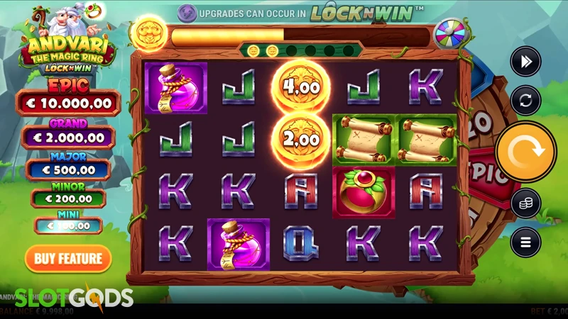Andvari: The Magic Ring Slot - Screenshot 