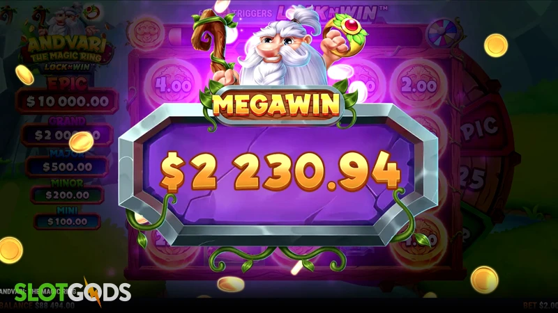 Andvari: The Magic Ring Slot - Screenshot 4