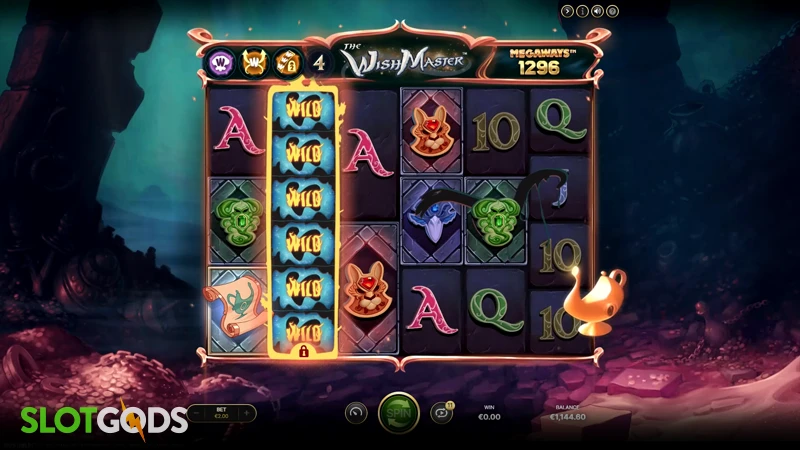 The Wish Master Megaways Slot - Screenshot 3