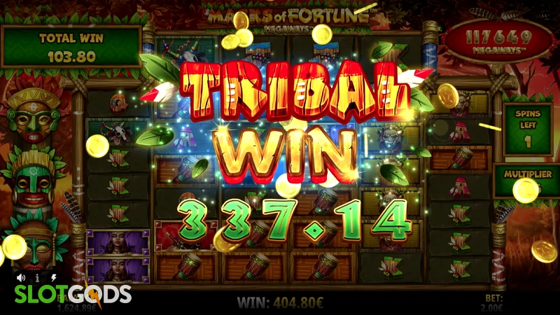 Masks of Fortune Megaways Slot - Screenshot 4