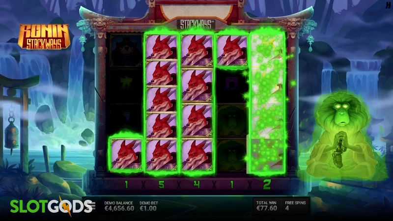 Ronin Stackways Slot - Screenshot 3