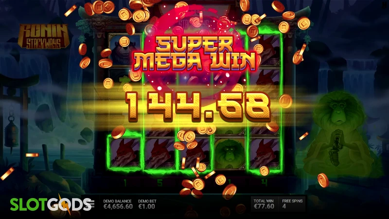 Ronin Stackways Slot - Screenshot 4
