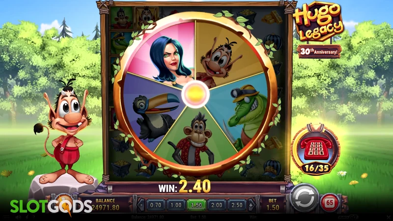 Hugo Legacy Slot - Screenshot 2