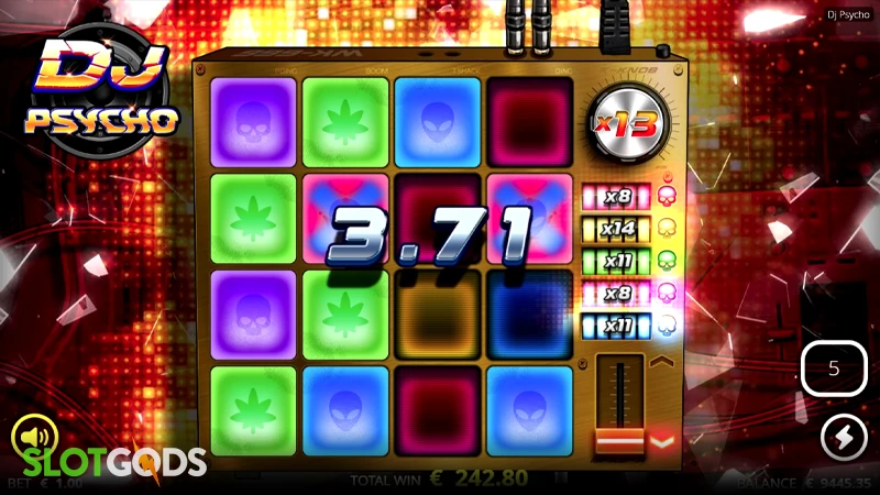 DJ Psycho Slot - Screenshot 3