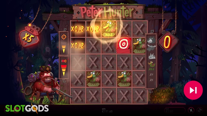 Peter Hunter Slot - Screenshot 3