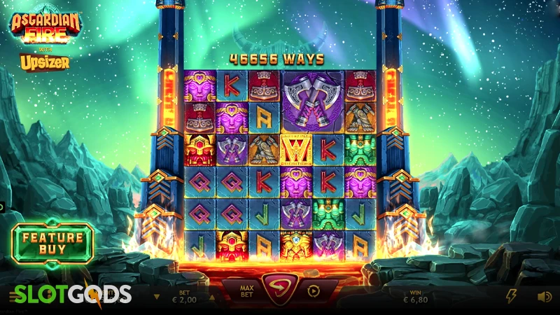Asgardian Fire Slot - Screenshot 