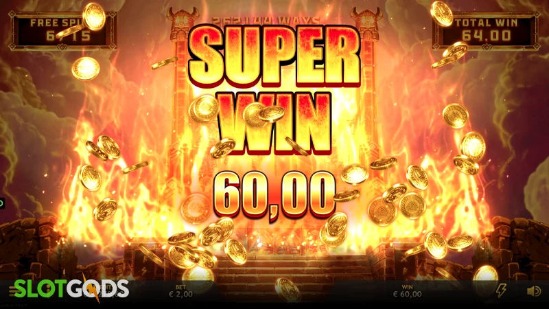 Asgardian Fire Slot - Screenshot 4