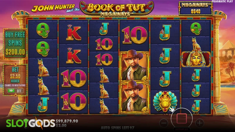 Book of Tut Megaways Slot - Screenshot 