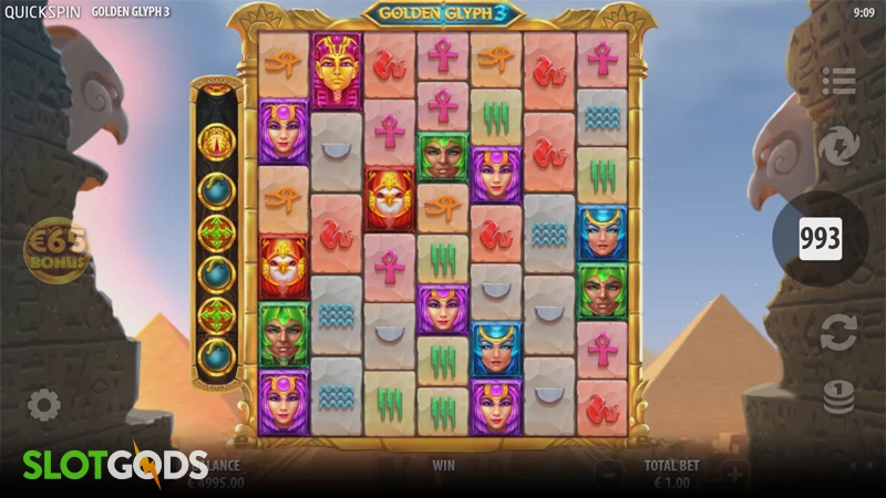 Golden Glyph 3 Slot - Screenshot 