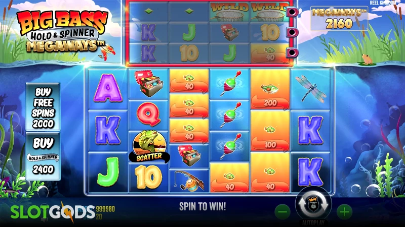 Big Bass Hold & Spinner Megaways Slot - Screenshot 