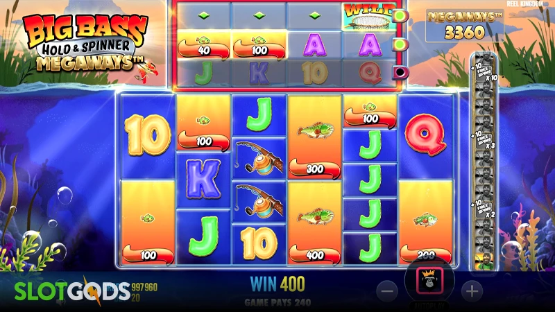 Big Bass Hold & Spinner Megaways Slot - Screenshot 3