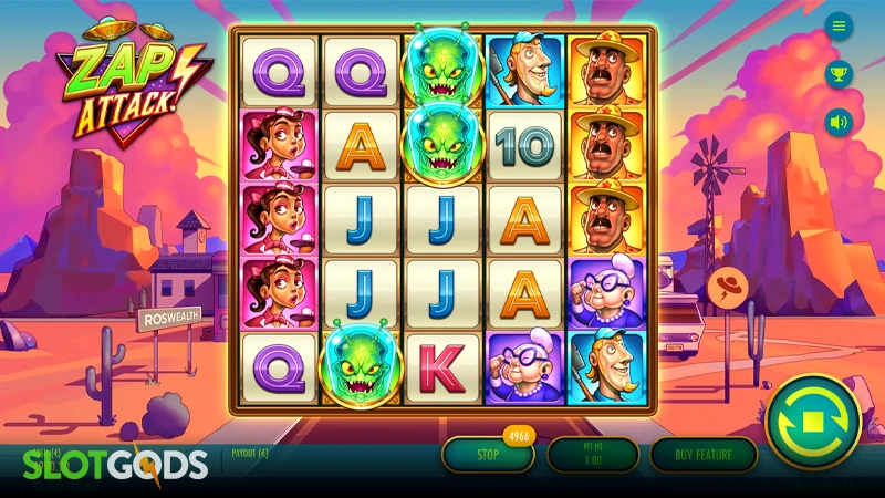 Zap Attack Slot - Screenshot 
