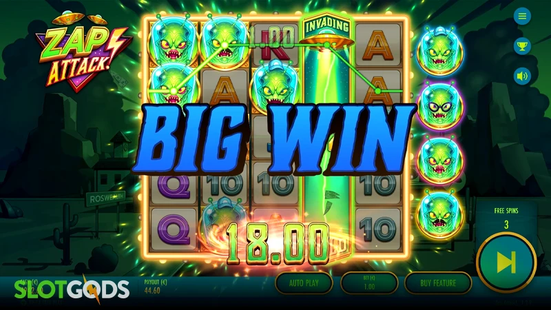 Zap Attack Slot - Screenshot 4
