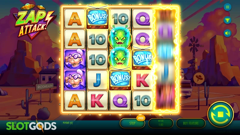 Zap Attack Slot - Screenshot 2