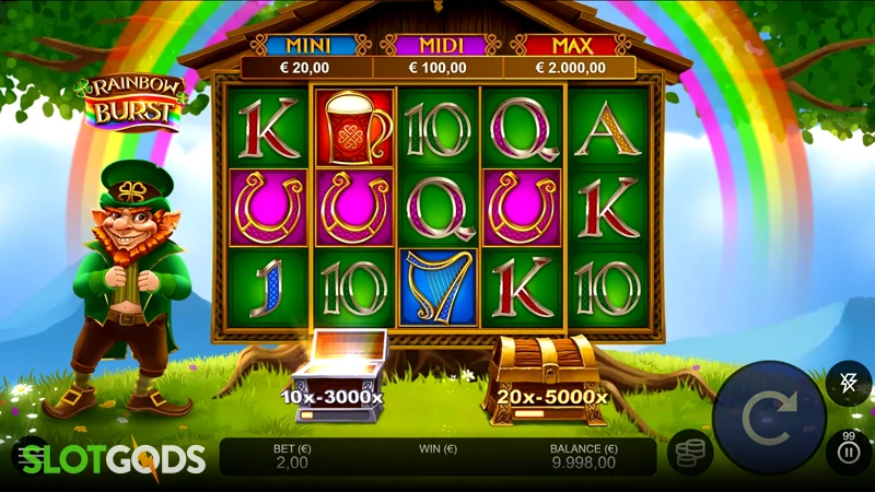 Rainbow Burst Slot - Screenshot 