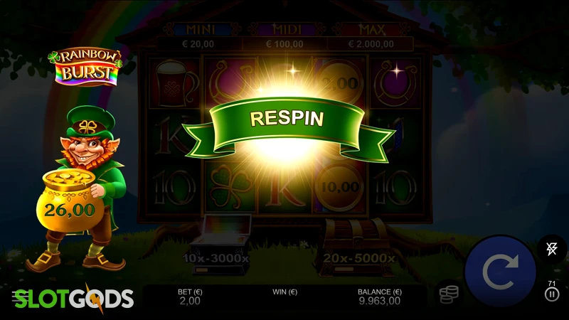 Rainbow Burst Slot - Screenshot 2