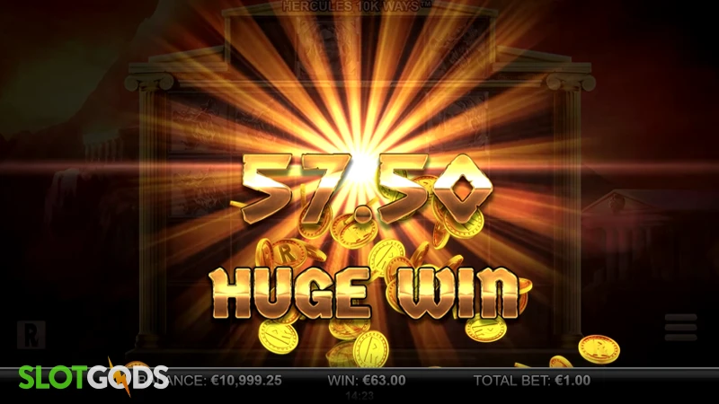 Hercules 10K Ways Slot - Screenshot 4