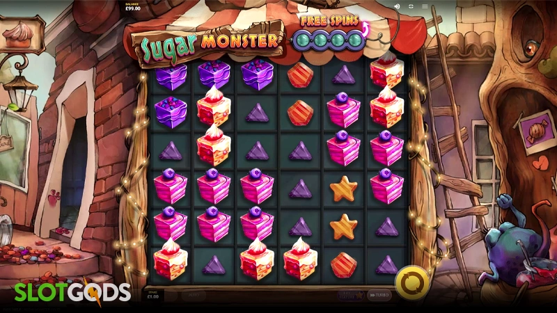 Sugar Monster Slot - Screenshot 