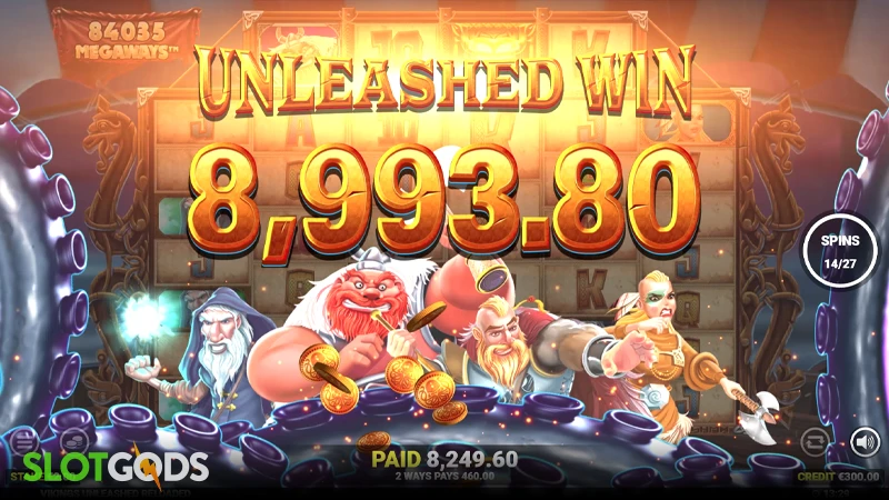 Vikings Unleashed Reloaded Slot - Screenshot 4