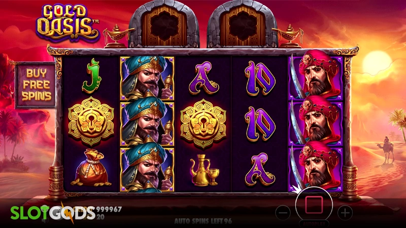 Gold Oasis Slot - Screenshot 