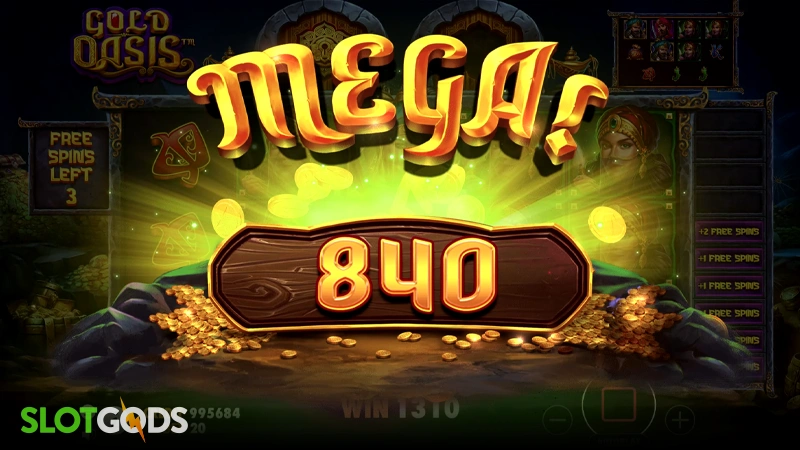 Gold Oasis Slot - Screenshot 4