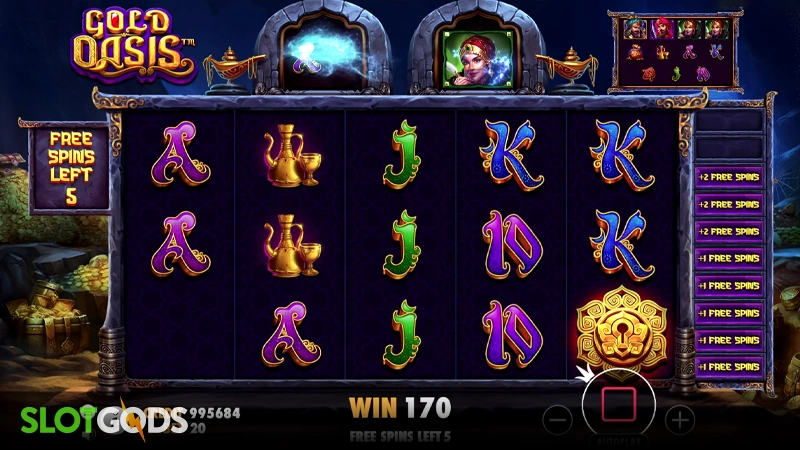 Gold Oasis Slot - Screenshot 3