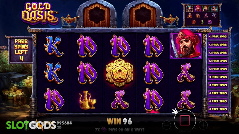 Gold Oasis Slot - Screenshot 2