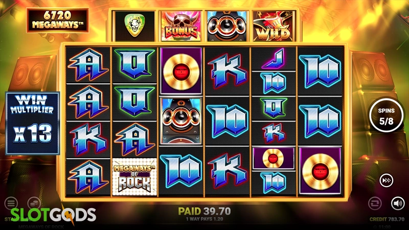 Megaways of Rock Slot - Screenshot 2