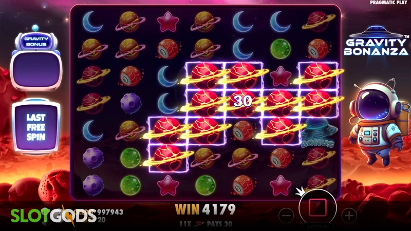 Gravity Bonanza Slot - Screenshot 3