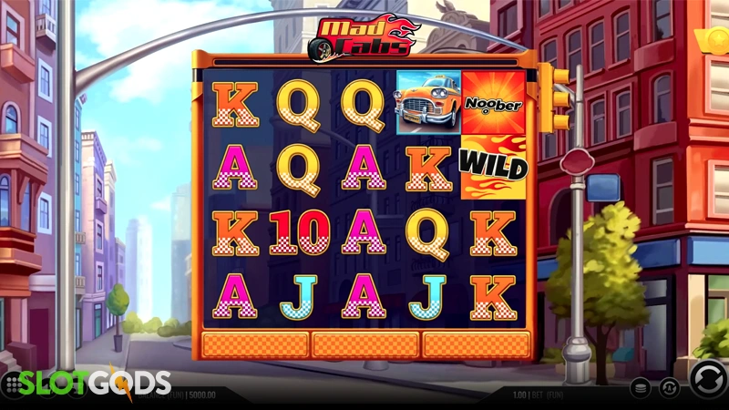 Mad Cabs Slot - Screenshot 
