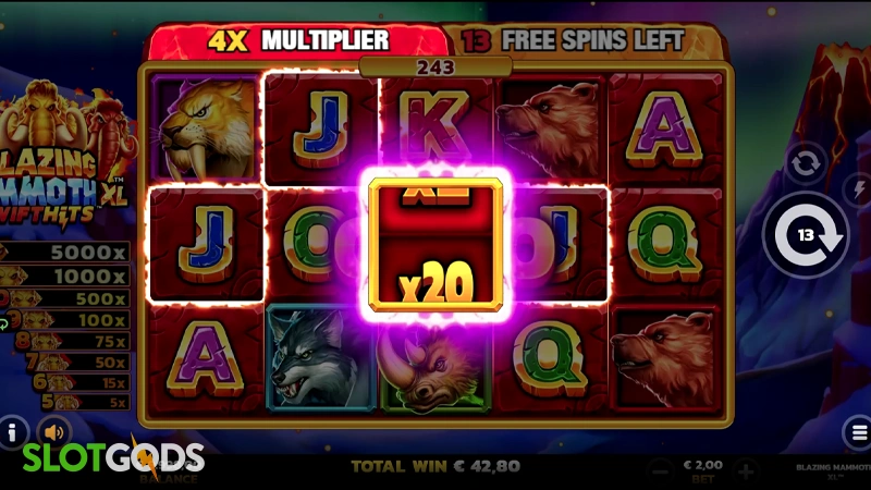 Blazing Mammoth XL Slot - Screenshot 2