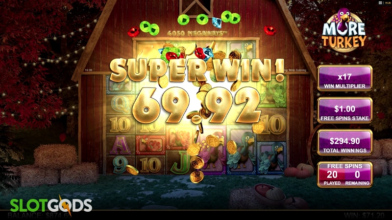 More Turkey Megaways Slot - Screenshot 4