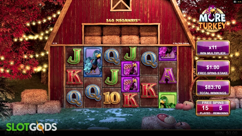 More Turkey Megaways Slot - Screenshot 3