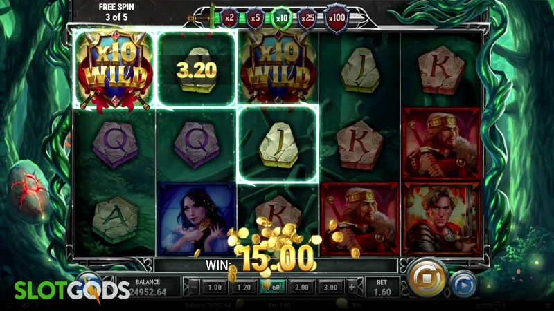 Return of the Green Knight Slot - Screenshot 4
