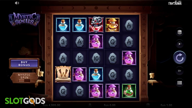 Mystic Spells Slot - Screenshot 