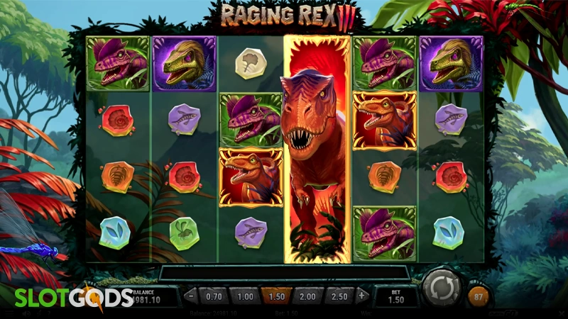 Raging Rex 3 Slot - Screenshot 