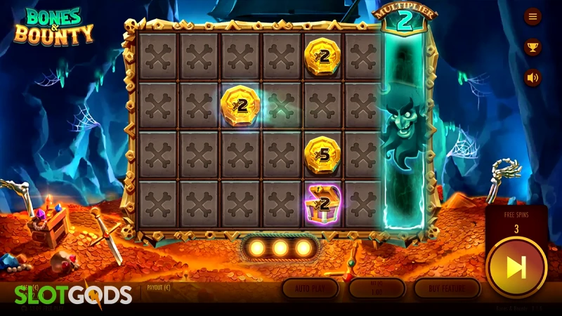 Bones & Bounty Slot - Screenshot 3