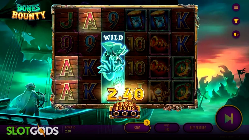 Bones & Bounty Slot - Screenshot 2
