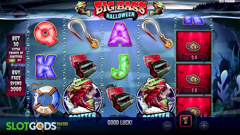 Big Bass Halloween Slot - Screenshot 