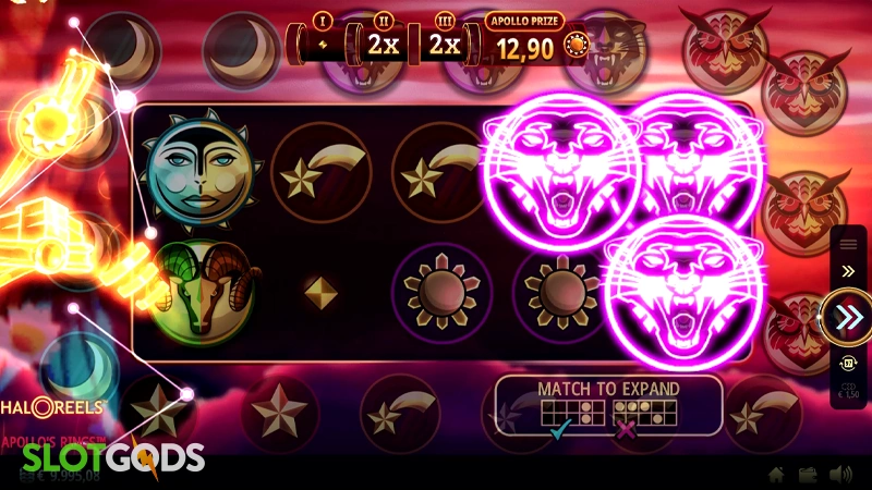 Apollo's Rings Slot - Screenshot 2